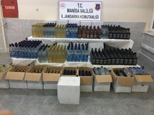 Manisa’da kaçak içki operasyonu