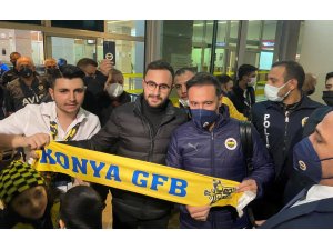 Fenerbahçe kafilesi Konya’ya geldi