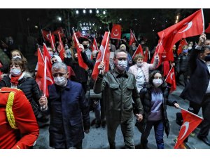 Başakşehir’i Cumhuriyet coşkusu sardı