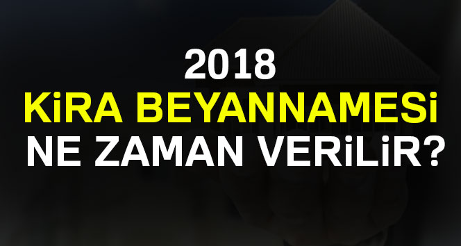 Kira beyannamesinde flaş hamle