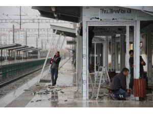 Karaman Garı’nda Yüksek Hızlı Tren hazırlıkları hızla sürüyor