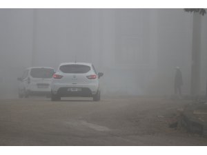 Bolu’da yoğun sis etkili oluyor