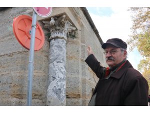 Selimiye Camii’ndeki 2 bin yıllık ’Zeus tapınağı’ sütunu asırlara meydan okuyor