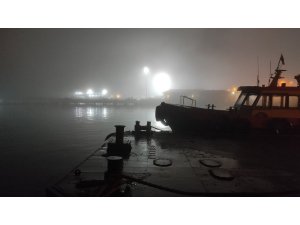 Çanakkale Boğazı yoğun sis nedeniyle gemi trafiğine kapandı