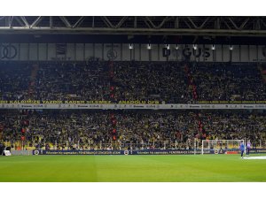 Fenerbahçe taraftarının tepkisi maç sonunda da devam etti