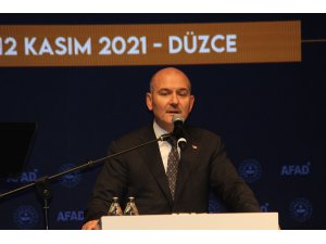 İçişleri Bakanı Soylu: "Afetlerde 2 yeni çalışma başlatıyoruz"