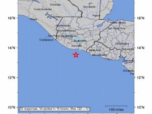 Guatemala açıklarında 5.8 büyüklüğünde deprem