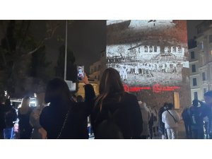 Şehit öğretmen Aybüke Yalçın’ın fotoğrafı 24 Kasım’da Galata Kulesi’ne yansıtıldı