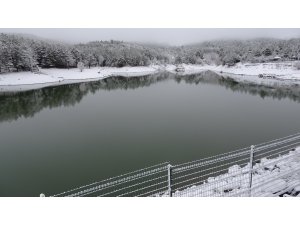 Yozgat’ta güne beyaz örtü ile uyandı