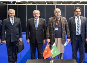 TBMM Başkanı Şentop, Pakistan Meclis Başkanı Kaiser ile görüştü