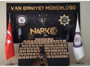 Van’da 53 kilo 851 gram eroin ele geçirildi