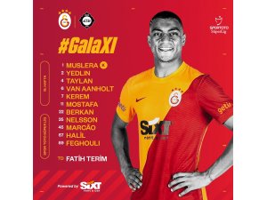 Galatasaray’da 4 değişiklik