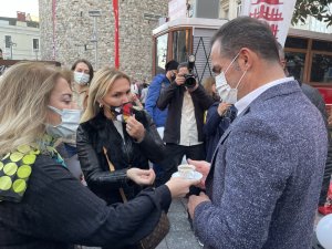 Galata Meydanı’nı kahve kokusu sardı