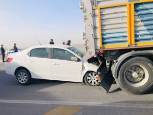 Konya’da kum fırtınası zincirleme kazaya sebep oldu: 7 yaralı