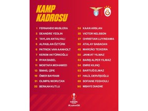 Galatasaray’ın kamp kadrosu açıklandı