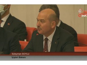 İçişleri Bakanı Süleyman Soylu milletvekillerinin sorularını cevapladı