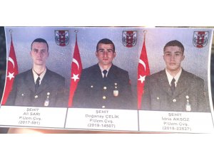 Pençe-Yıldırım harekatı şehitlerine uğurlama töreni