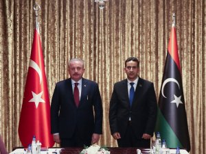 TBMM Başkanı Mustafa Şentop, Libya Temsilciler Meclisi Başkanvekili Fevzi El Nuveyri’yi kabul etti