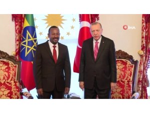 Cumhurbaşkanı Erdoğan, Etiyopya Başbakanı Abiy Ahmed Ali’yi kabul etti