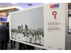 İHA foto muhabiri İsmail Coşkun’un göç fotoğrafına ödül