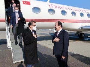 Bakan Dönmez, Bakü’de Azerbaycan Cumhurbaşkanı Aliyev ile görüştü