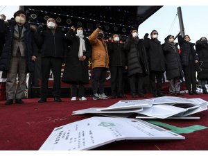 Güney Koreli işletmecilerden Covid-19 kısıtlamalarına protesto