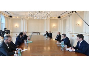 Aliyev, İran Dışişleri Bakanı Abdullahiyan’ı kabul etti