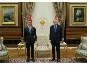 Cumhurbaşkanı Erdoğan Fenerbahçe Spor Kulübü Başkanı Koç’u kabul etti