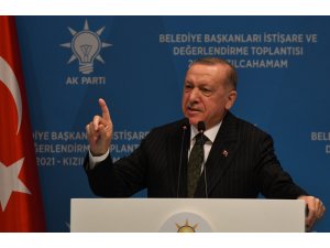 Cumhurbaşkanı Erdoğan "Tüm çalışmalarınızı 2023 seçimlerine göre ayarlamanız gerek"