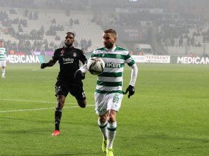 Spor Toto Süper Lig: Konyaspor: 0 - Beşiktaş: 0 (İlk yarı)