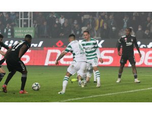 Spor Toto Süper Lig: Konyaspor: 1 - Beşiktaş: 0 (Maç sonucu)