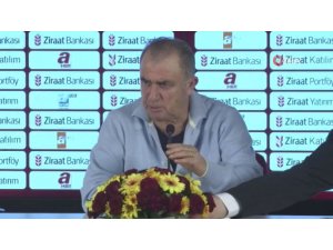 Fatih Terim: "Olayı tersine çevirmek için elimizden geleni yapacağız"