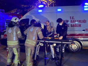 Kadıköy Bağdat Caddesinde feci kaza: 1 yaralı