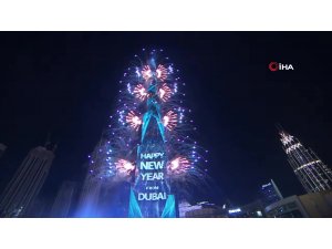 Dubai 2022’ye havai fişeklerle merhaba dedi