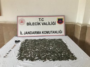 Bilecik’te Bizans ve Osmanlı dönemine ait 2 bin 705 adet sikke ele geçirildi