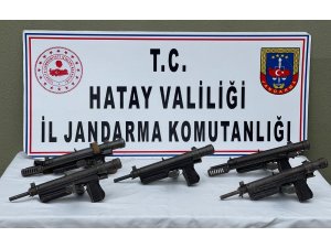 Hatay’da silah kaçakçılığı operasyonu