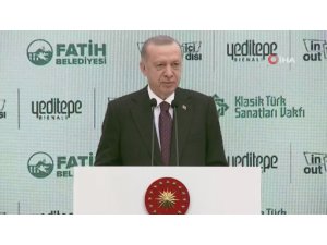 Cumhurbaşkanı Recep Tayyip Erdoğan 2. Yeditepe Bienali’nde konuştu