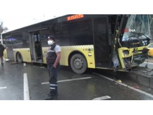 İstanbul’da bir İETT otobüsü kazası daha: 5 yaralı