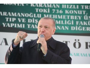Cumhurbaşkanı Erdoğan’dan TTB’ye Turkovac tepkisi: “Bir eseriniz yok, yapana da hep taş koydunuz"