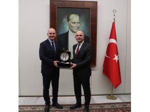 İçişleri Bakanı Soylu, Türkiye’nin Dakka Büyükelçiliğini ziyaret etti