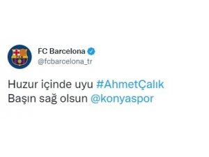 Avrupa futbolundan Ahmet Çalık için taziye mesajları