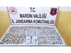 Mardin’de bin 339 adet tarihi eser ele geçirildi