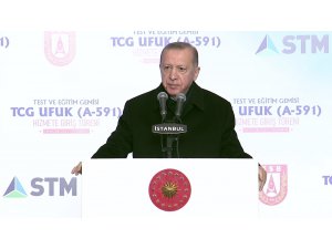 Cumhurbaşkanı Erdoğan: “Şu ana kadar 25 ülkeye 180 adet deniz platformu ihracatı gerçekleştirdik”
