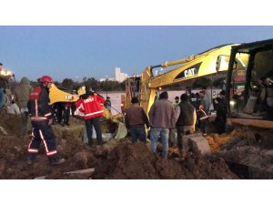 Manisa OSB’de göçük: 1 işçi toprak altında kaldı