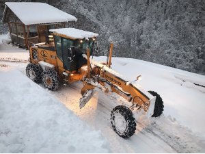 Rize’de eğitime kar engeli