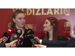 Zehra Güneş: "Sporcu arkadaşlarımızla geceyi burada onurlandırmaktan mutluyuz"