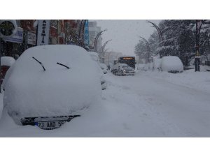 Bingöl’de kar esareti: Araçlar kara gömüldü, 281 köy yolu ulaşıma kapandı