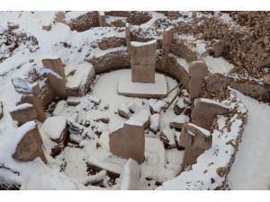 Göbeklitepe beyaza büründü