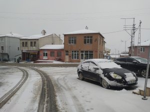 Kar yağışı Çatalca’yı beyaza bürüdü