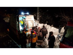 AFAD ve UMKE, yoları kapanan köylerde mahsur kalan 23 hastayı kurtardı